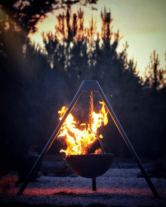 Cowboy Cauldron Fire Pit - The Dude 24"