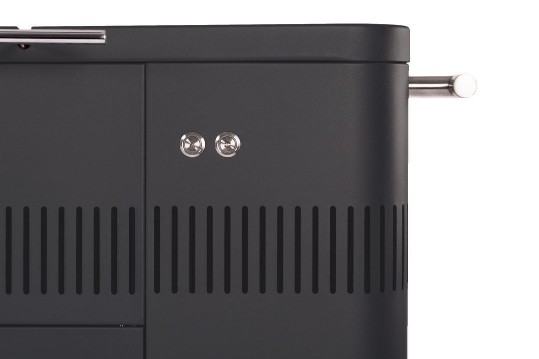 Everdure HUB 54-Inch Charcoal Grill with Rotisserie & Electronic Ignition