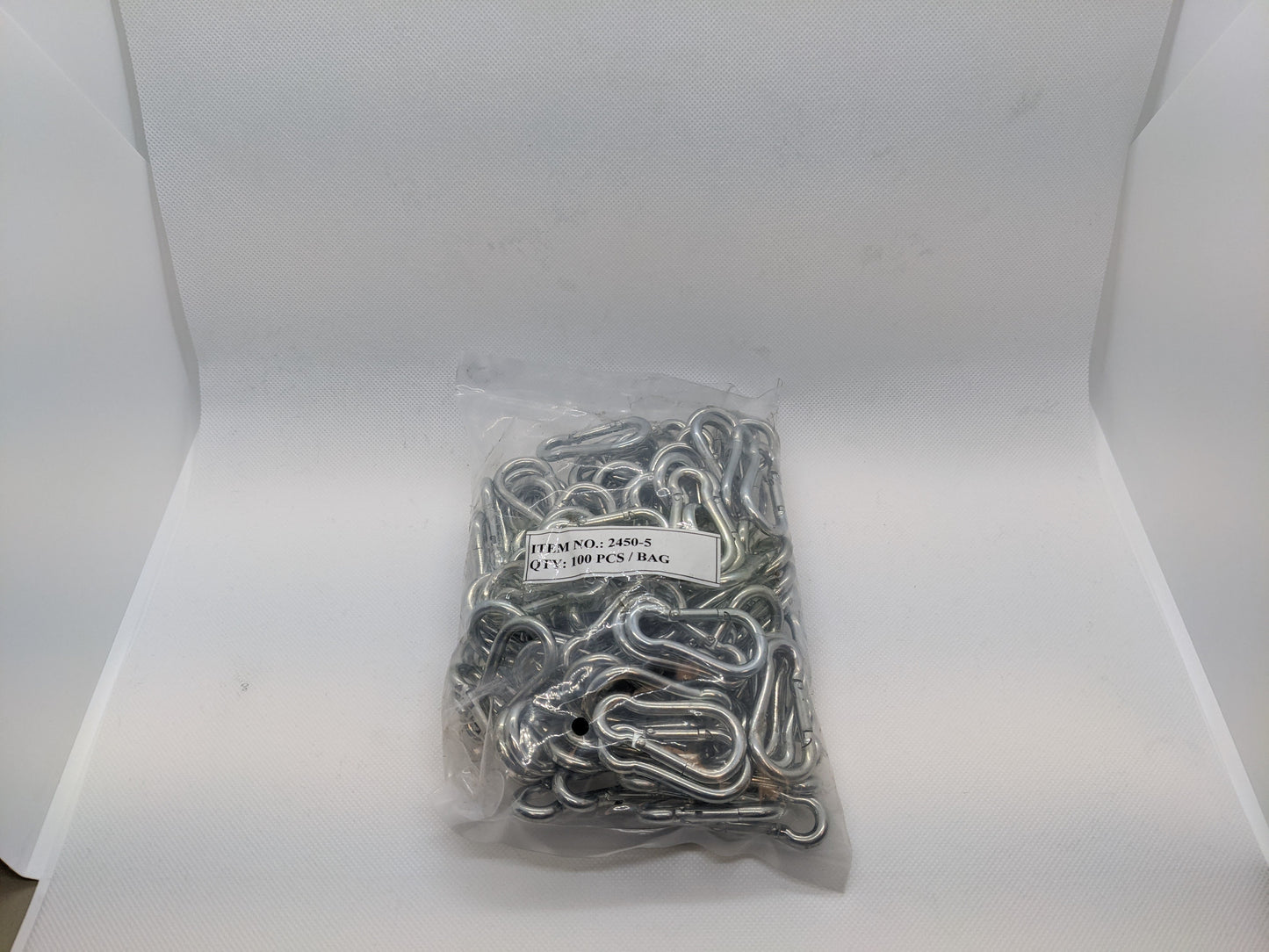 Safety Snap Hooks - 2" - 100 Per Package