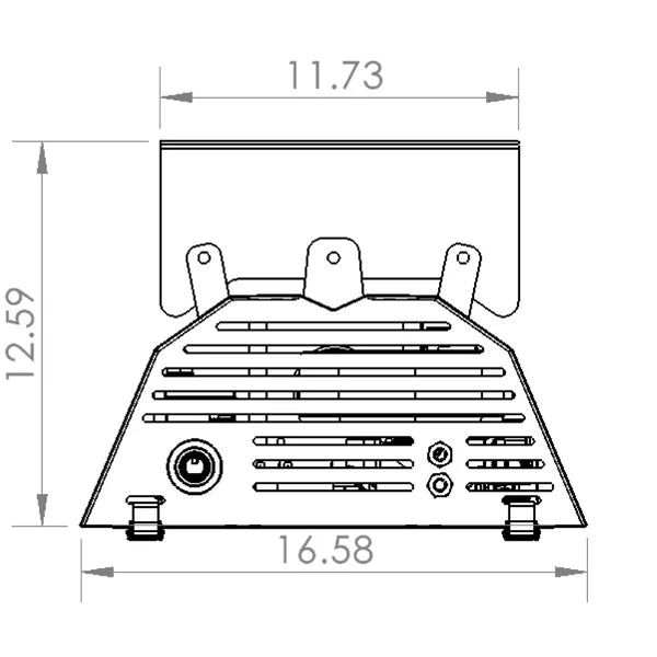 phantomSchwank STP Ceilling MOUNTING KIT, 0 DEGREE, 10 FT TUBE