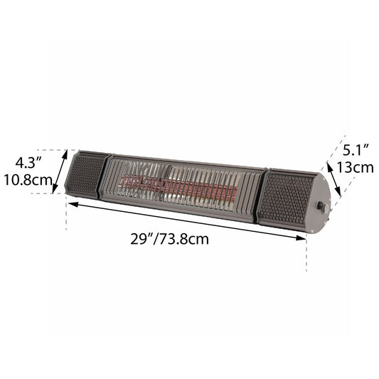 Paramount Infrared Patio Heater With Speakers