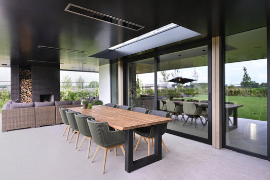 Package: 4 x 4.5kW Bromic Platinum Recessed with dimmer control panel