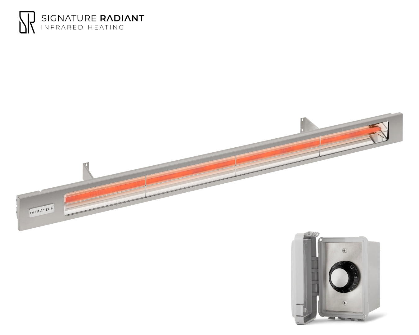 Package:  1 x 3kW infrared heater SL Series - with Regulator
