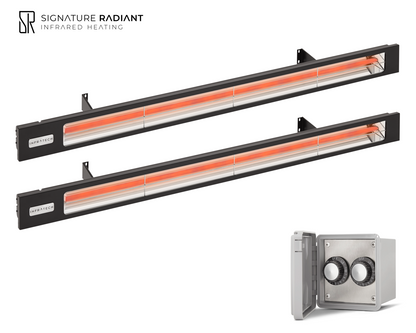 Package:  2 x 3kW infrared heater SL Series - with Regulator