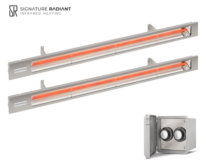 Package:  2 x 3kW infrared heater SL Series - with Regulator