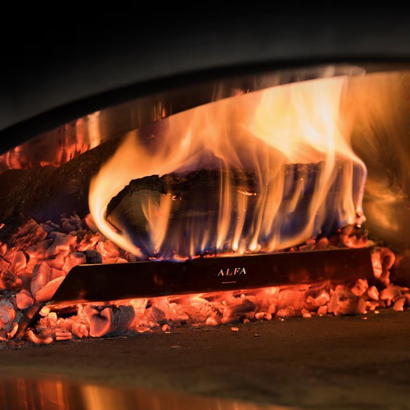 Alfa Wood Holder for Pizza Oven (15 inches)