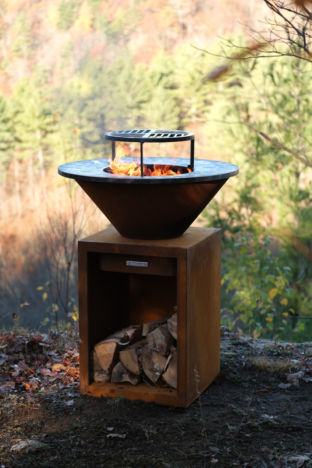 CIRKO Wood-Fired Plancha Grill