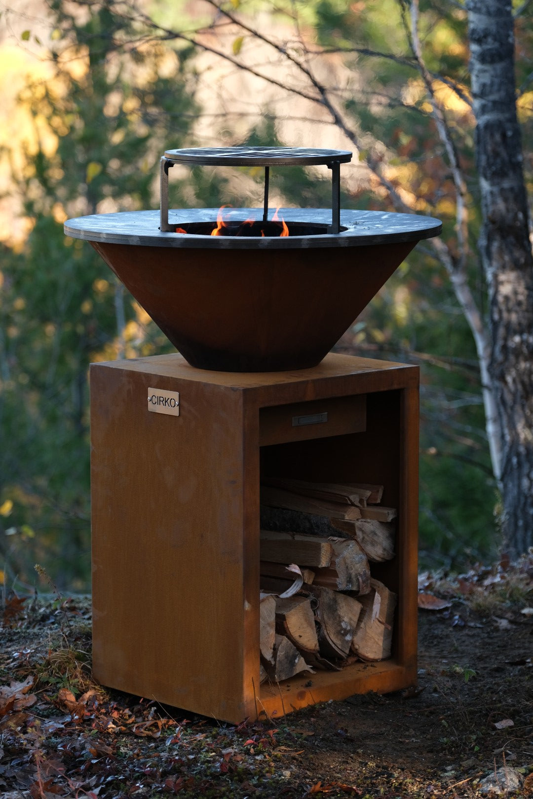 CIRKO Wood-Fired Plancha Grill