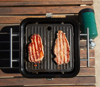 Everdure CUBE Proflame 360 Portable Gas Grill With Roasting Hood