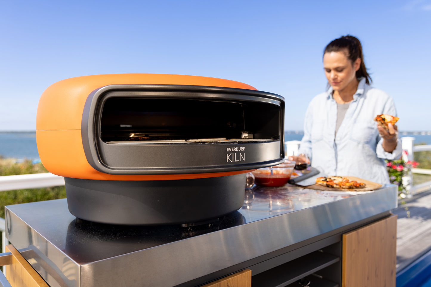 Everdure KILN R Series 2-Burner Gas Pizza Oven – 16”