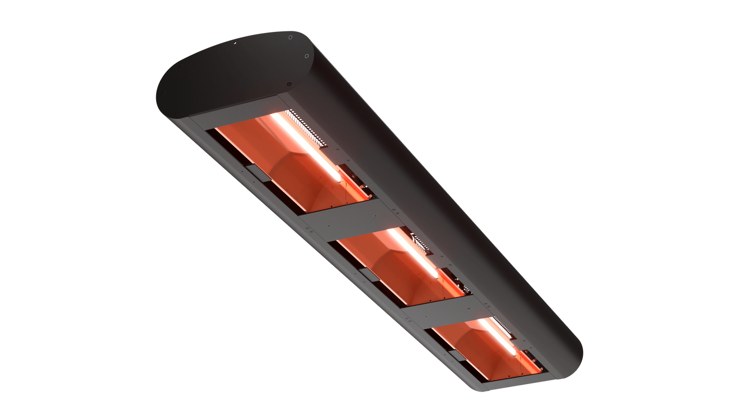 eSchwank Titan Series electric IR heater; Indoor/outdoor; Short wave; 51" long; 6kW, 208V