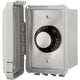 Electric Heater Switch Single - ON/OFF 120V Surface Mount c/w Weatherproof Gang Box and Cover