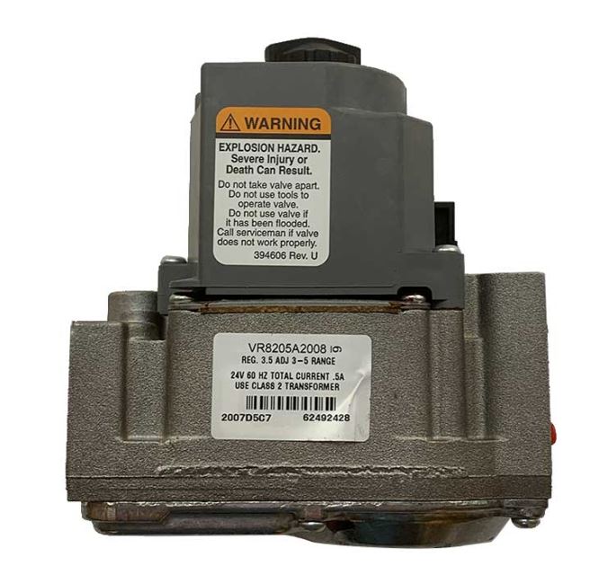 Gas Valve - Comb.3.5"W.C. 24 Vac VR8 Ng