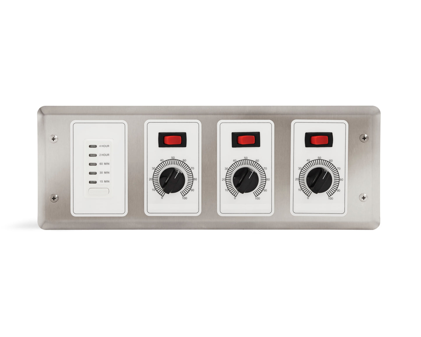 Electric Heater 3 Zone Analog Control c/w Timer  30-4047