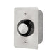 Electric Heater INF Input Regulator: Single - Flush Mount c/w S/S Wall Plate and Deep Gang Box