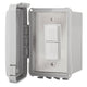 JM-4320-XX Schwank Electric Heater Switch Single Duplex - Surface Mount C/W Weatherproof Box And Cover