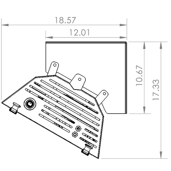 phantomSchwank STP MOUNTING KIT, 30 DEGREE, 10 FT TUBE