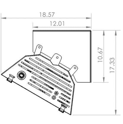 phantomSchwank STP MOUNTING KIT, 30 DEGREE, 10 FT TUBE