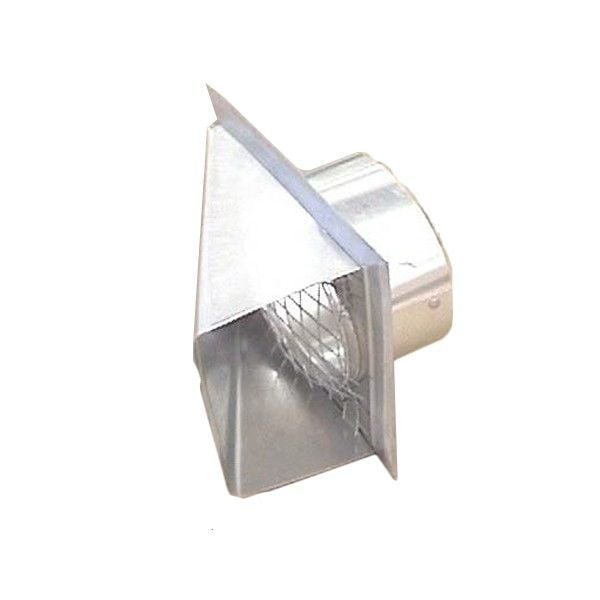 Schwank 4" Outside Air Intake Wall Vent Cap - Birdscreened