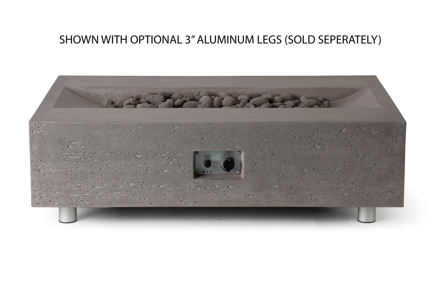 Millenia Fire Table by Pyromania Fire