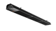 phantomSchwank Two Stage Tube Heater: Black Aluminum, 50/35 MBH NG; 10 ft; 120 Volt