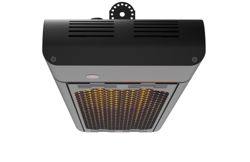 eSchwank Ghost Series Electric Infrared Heater: Black Aluminum, 6000W; 208V/240V~1P; 43.25" Length